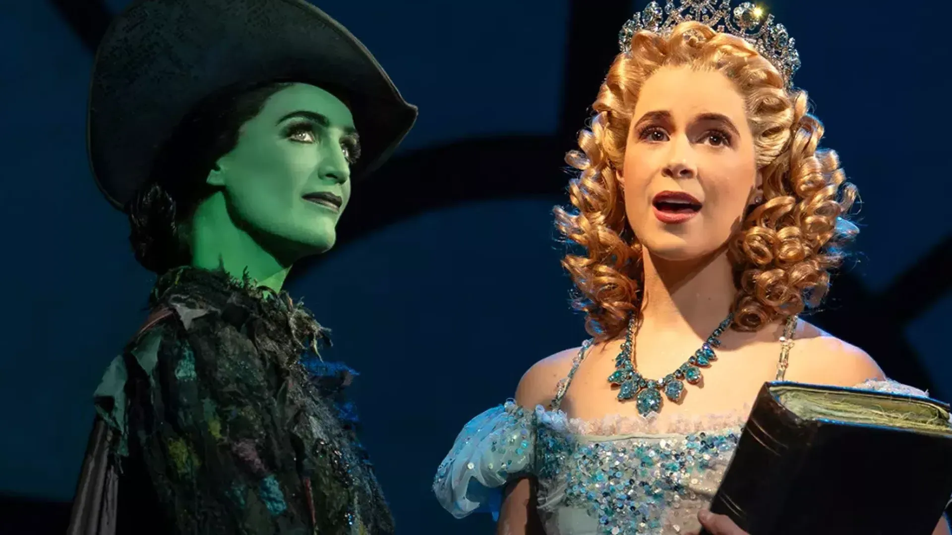 The cast of "Wicked" at San Francisco's Orpheum Theater