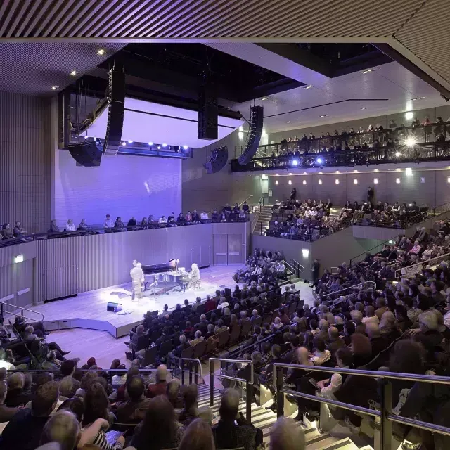 Interior of the SFJAZZ Center